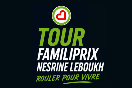 Tour vélo Familiprix Nesrine Leboukh Fondation du CHG
