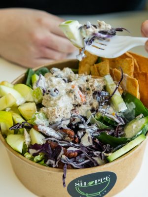 La Shoppe SaladeBar Fondation du CHG Croque au thon