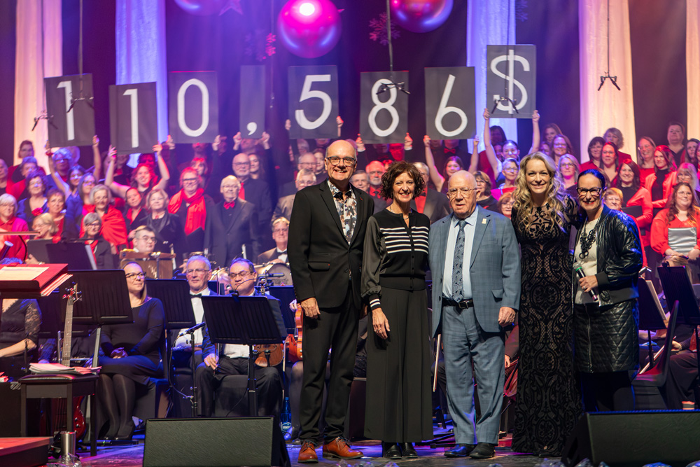 Le Grand Choeur de Noël de la Fondation du CHG Cancérologie Haute-Yamaska Granby