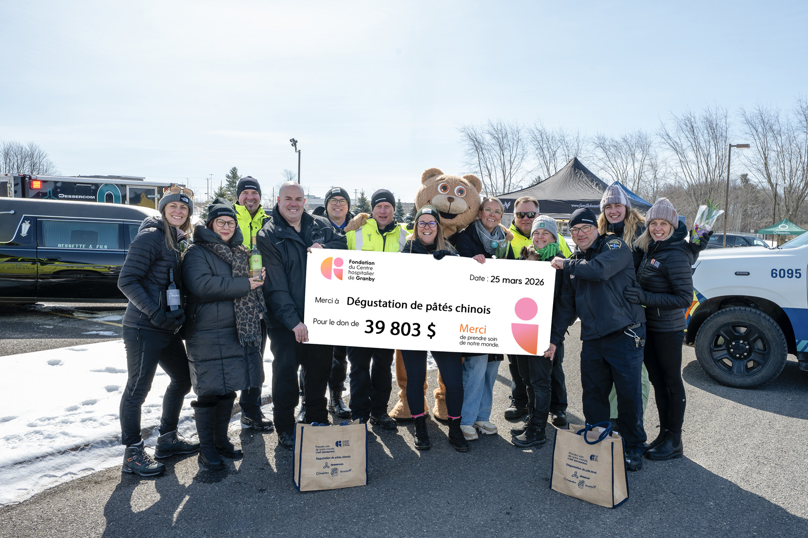 Dégustation de pâtés chinois Fondation du Centre hospitalier de Granby Santé Haute-Yamaska Granby