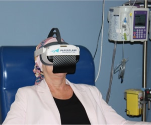 Casque réalité virtuelle Fondation du Centre hospitalier de Granby